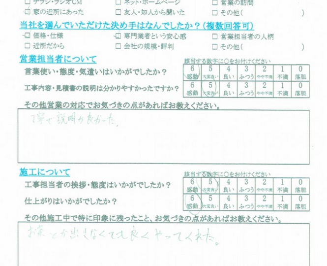 長野市Ｋ様