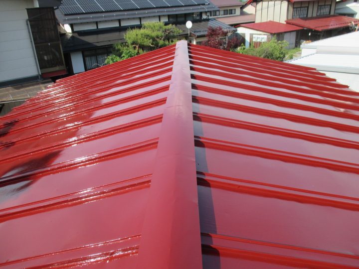 長野市屋根塗装工事