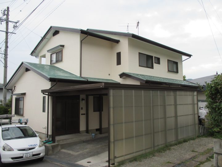 長野市K様　外壁、屋根塗装工事