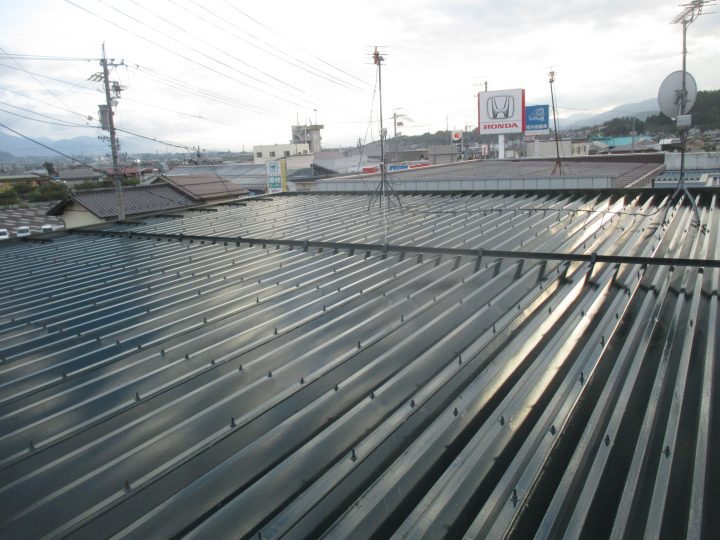 中野市T様　屋根塗装工事