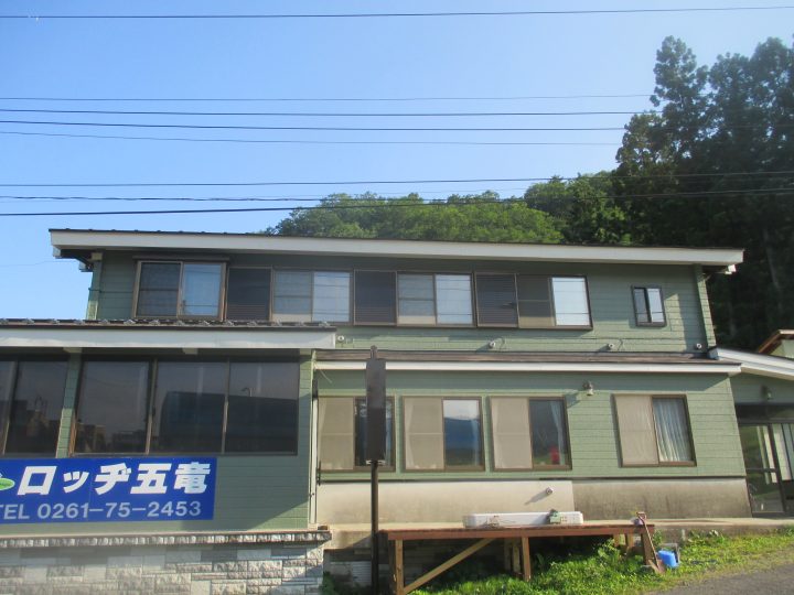 白馬村【宿泊施設】　外壁塗装工事