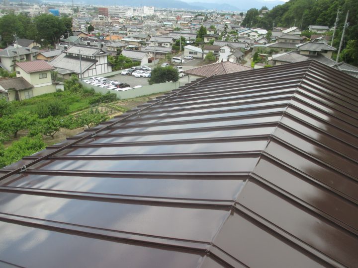 長野市集会所屋根塗装工事