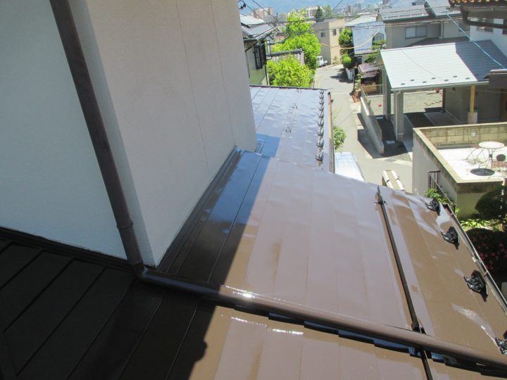 長野市S様　屋根塗装工事
