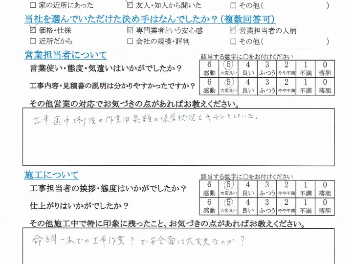 信濃町I様