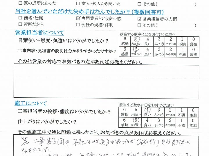 長野市Ｋ様