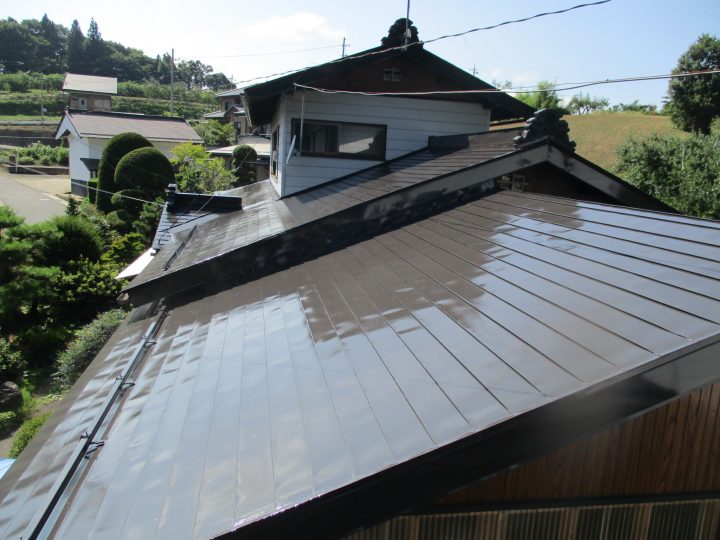 飯綱町M様　屋根塗装工事