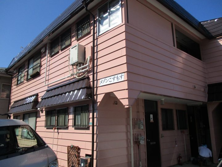 長野市Ｋ様　アパート屋根・外壁塗装工事