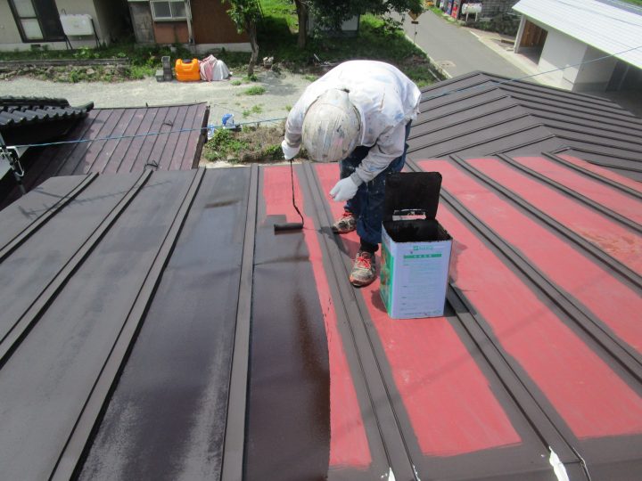 瓦棒屋根塗装
