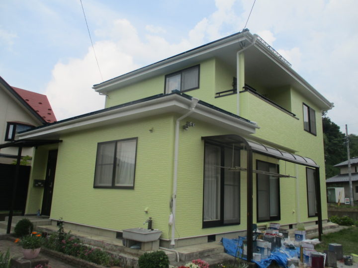 長野市N様　外壁、屋根塗装工事