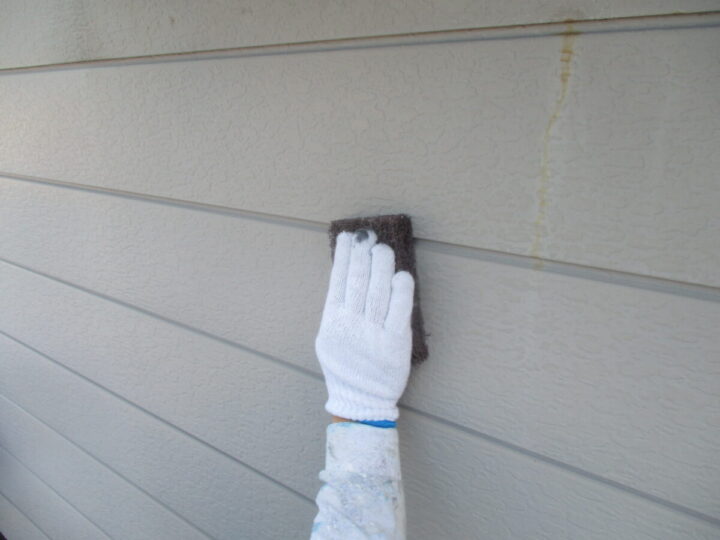 外壁ケレン処理