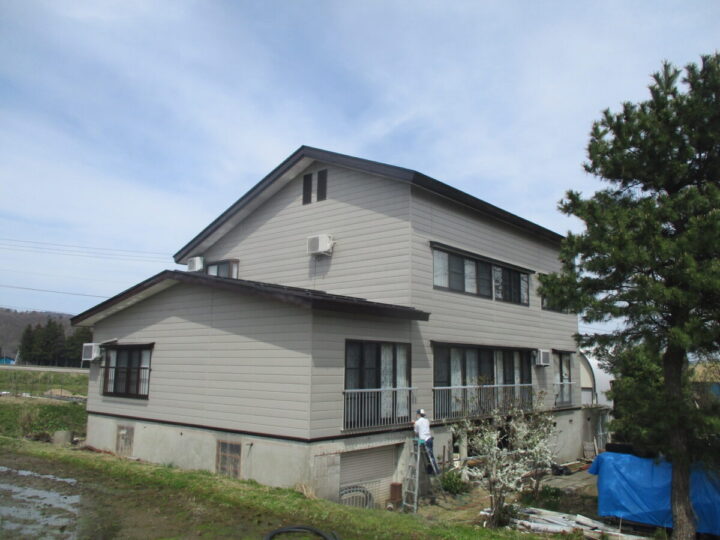 妙高市M様　屋根・外壁塗装工事