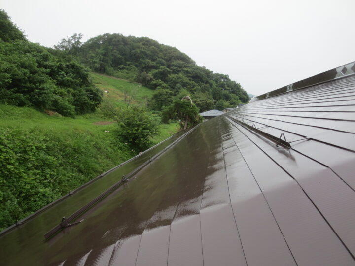 飯綱町　Ｍ様邸　屋根塗装工事