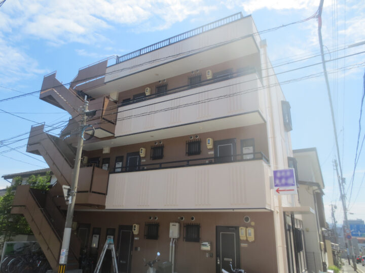 長野市U様　アパート外壁・屋根塗装工事