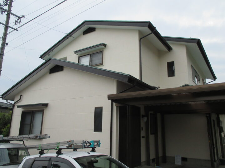 長野市K様　外壁・屋根塗装工事