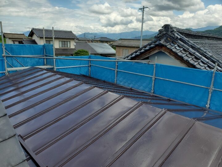 長野市T様　屋根塗装工事