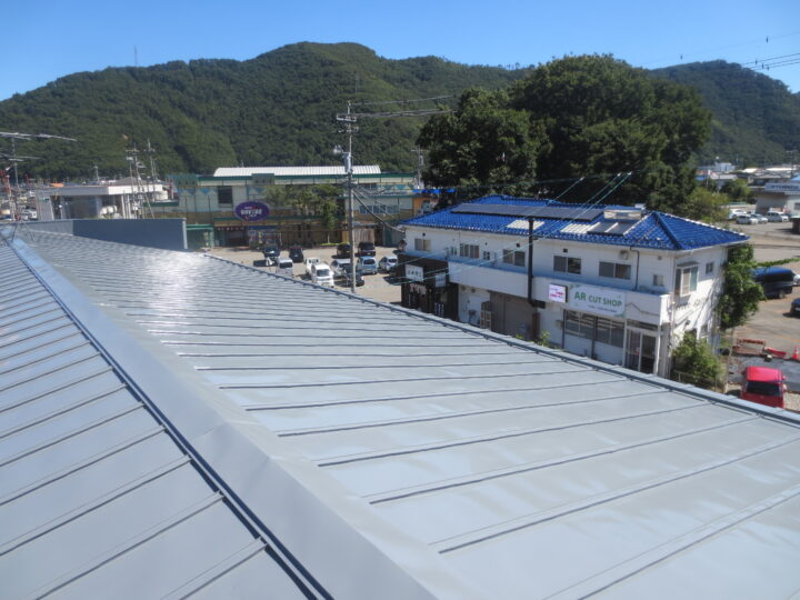 千曲市K様　屋根塗装・一部板金工事