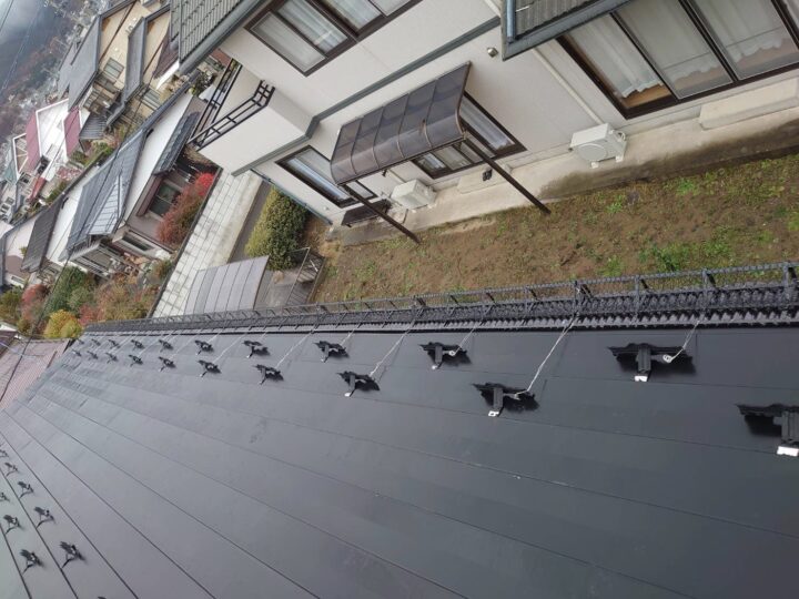 長野市N様 スノーストップ取付工事