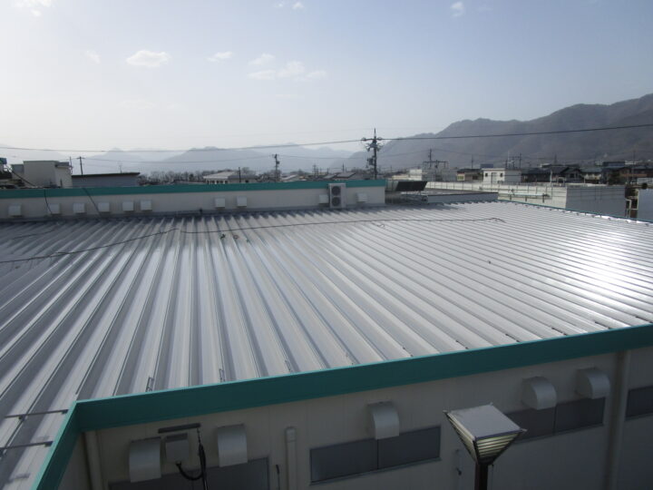 上田市法人様　工場:屋上屋根塗装工事