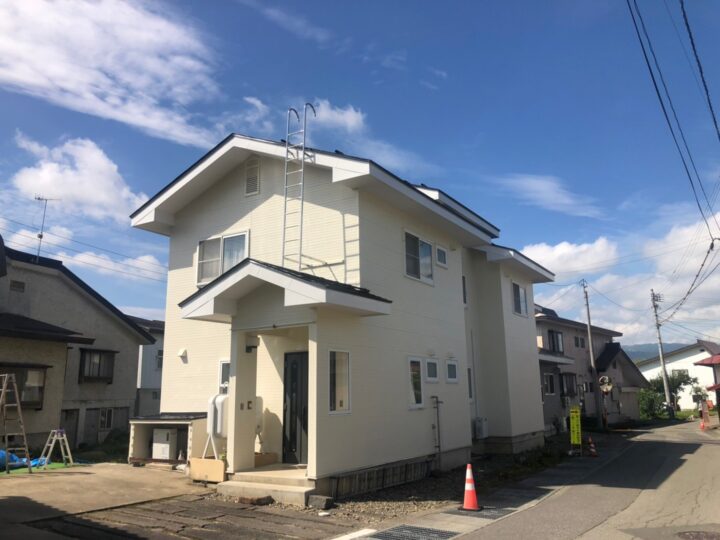 木島平村T様　外壁・屋根塗装工事