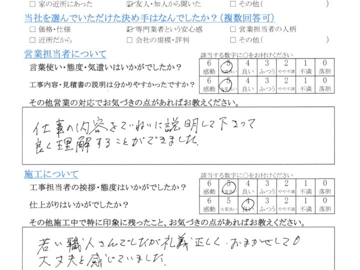 長野市　I様