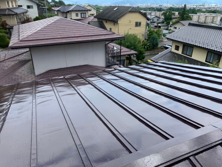 長野市M様　屋根塗装工事