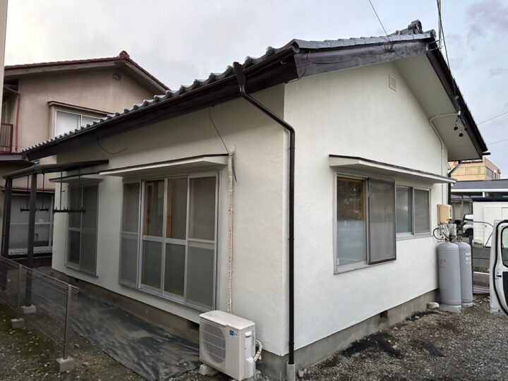 松本市　賃貸物件の外壁・屋根塗装工事 外観が綺麗になり入居率UP!