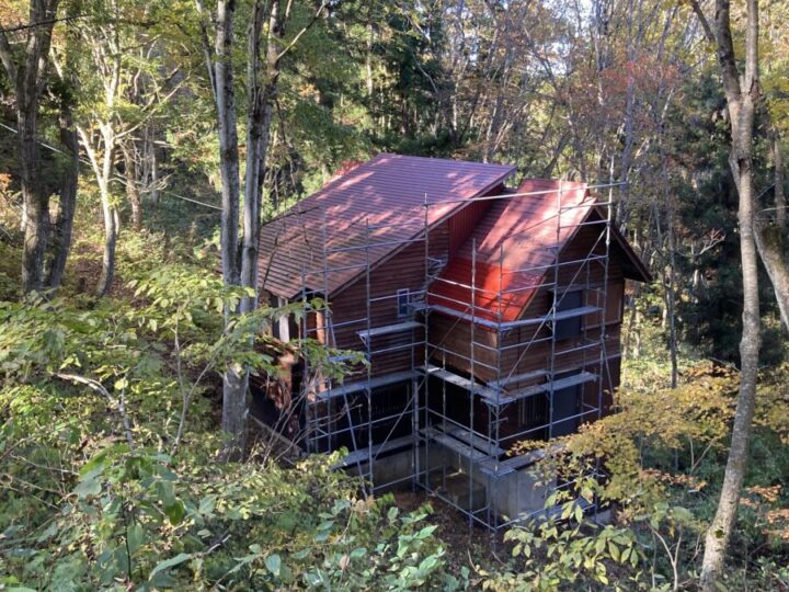 信濃町Y様　別荘屋根リフォーム工事