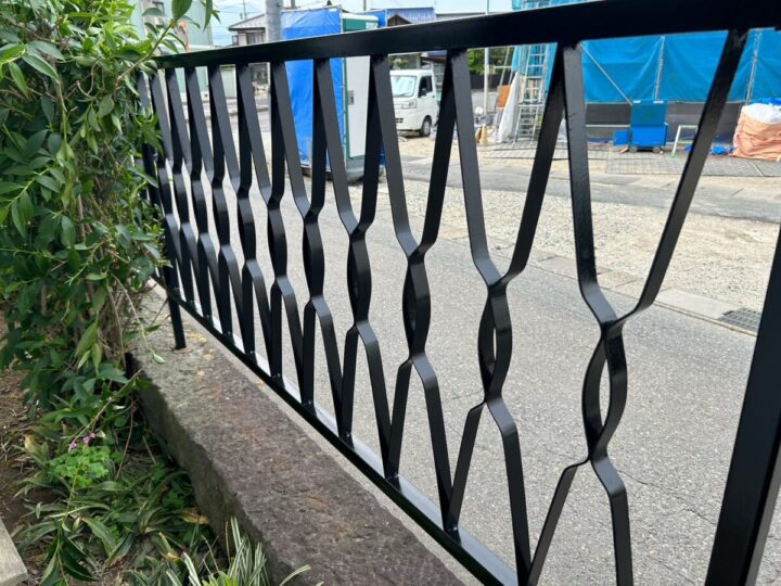 長野市Ｎ様　フェンス塗装工事