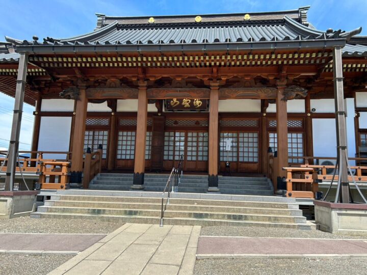 長野市　寺院木部塗装工事