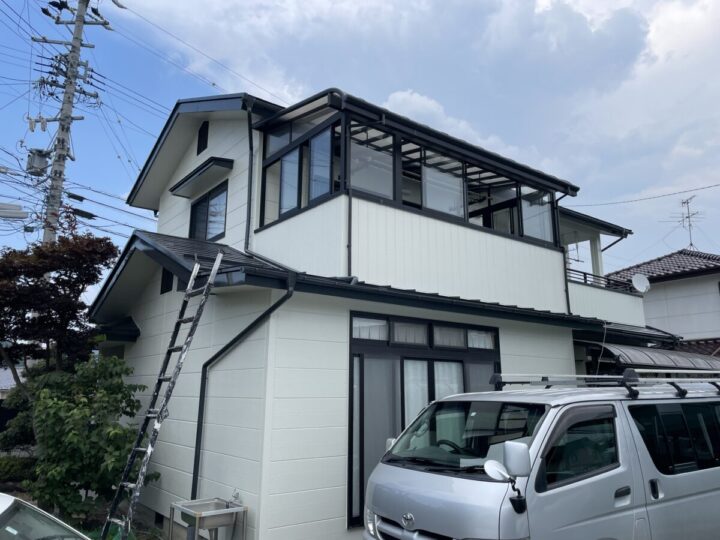 上田市H様　屋根・外壁塗装工事