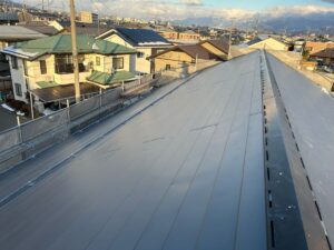 長野市のアパート屋根カバー工事させていただきました!