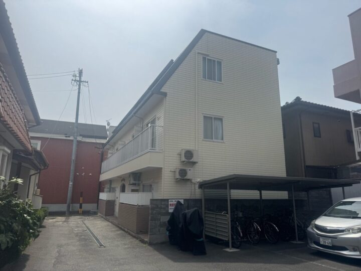 長野市アパート　外装塗装工事