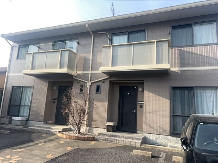 長野市アパート　外壁塗装工事
