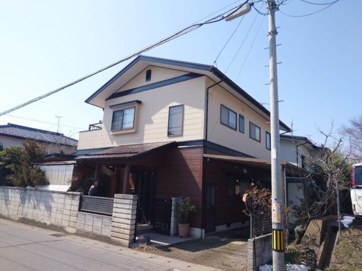 長野市桐原Y様邸　外装リフォーム工事