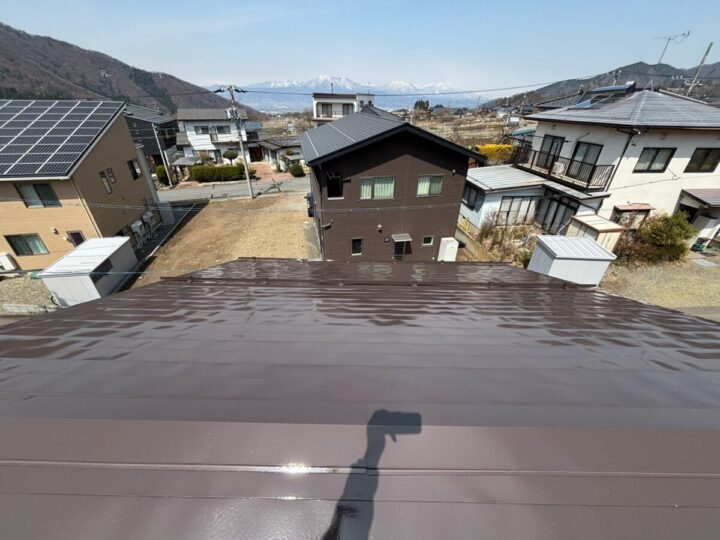 須坂市O様　屋根塗装工事