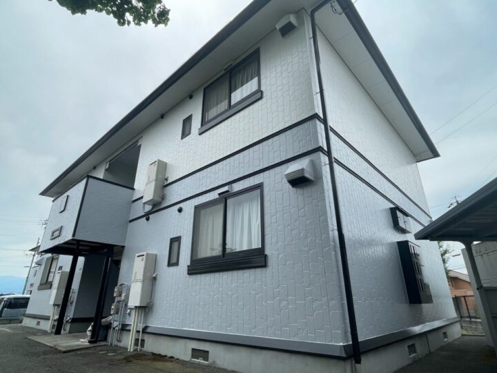長野市　アパート外装リフォーム工事