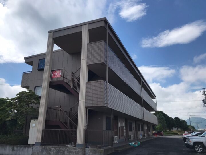長野市アパート　屋根・外壁塗装工事