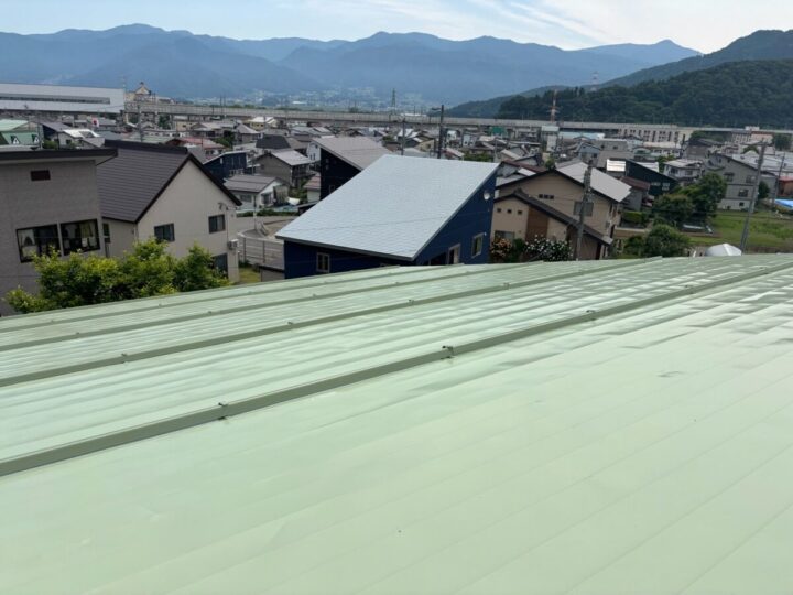 飯山市Ｍ様　屋根塗装工事