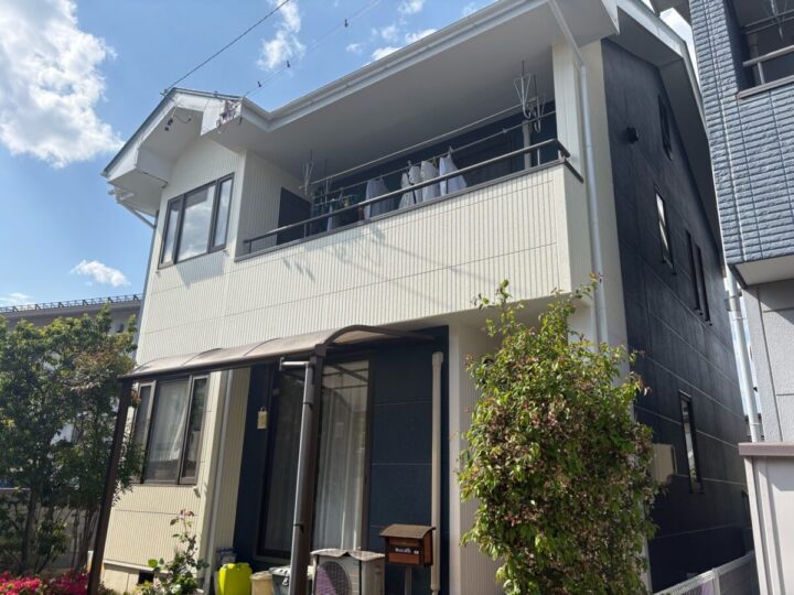 三輪K様　屋根・外壁塗装工事
