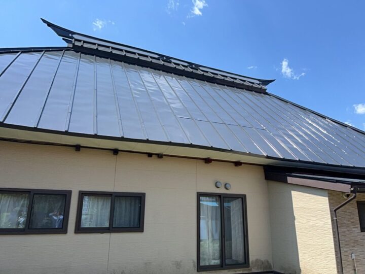 飯綱町N様　屋根塗装工事　