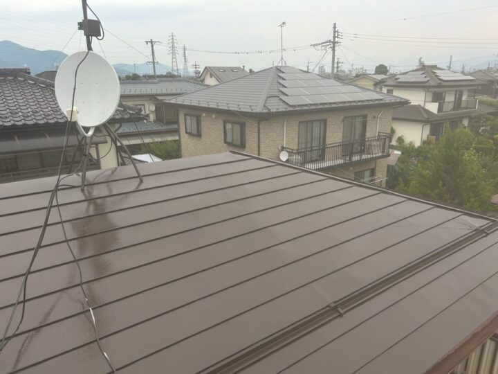 長野市T様　屋根塗装工事
