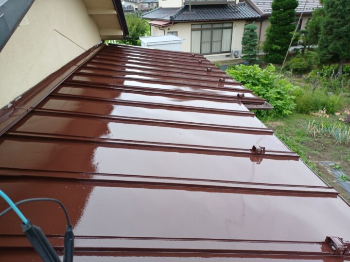 長野市K様　屋根塗装工事