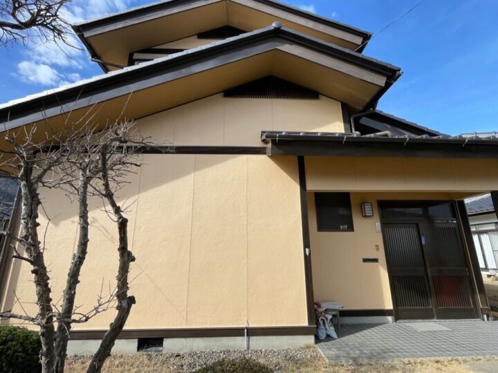 千曲市K様　外壁塗装工事
