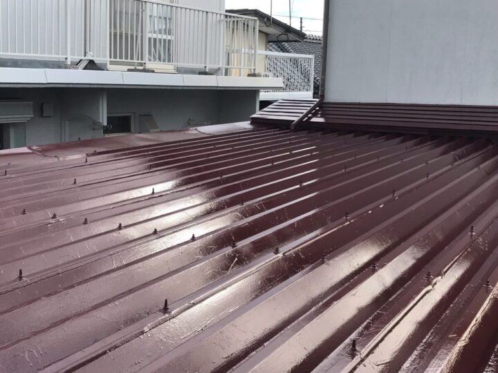 長野市K様　屋根塗装工事