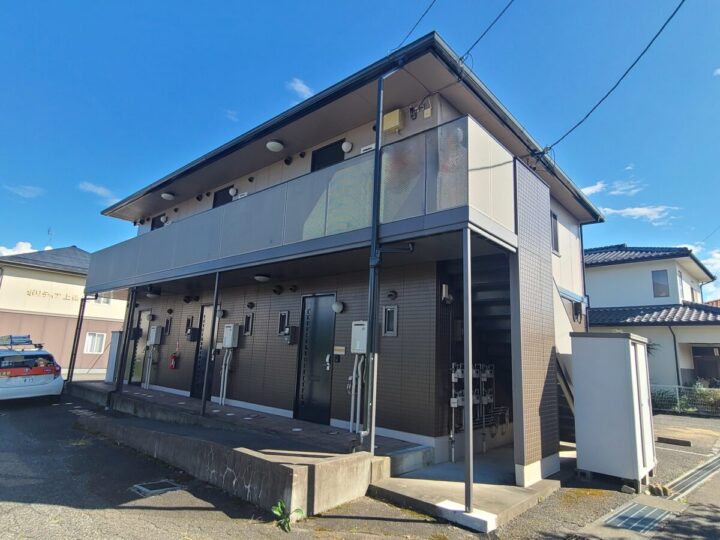 塩尻市アパート　屋根・外壁塗装工事