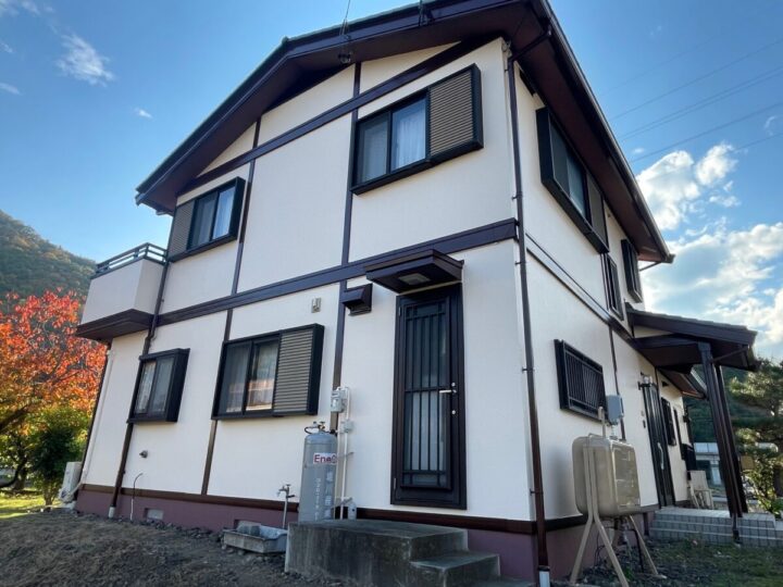 千曲市Ⅰ様　外壁塗装工事