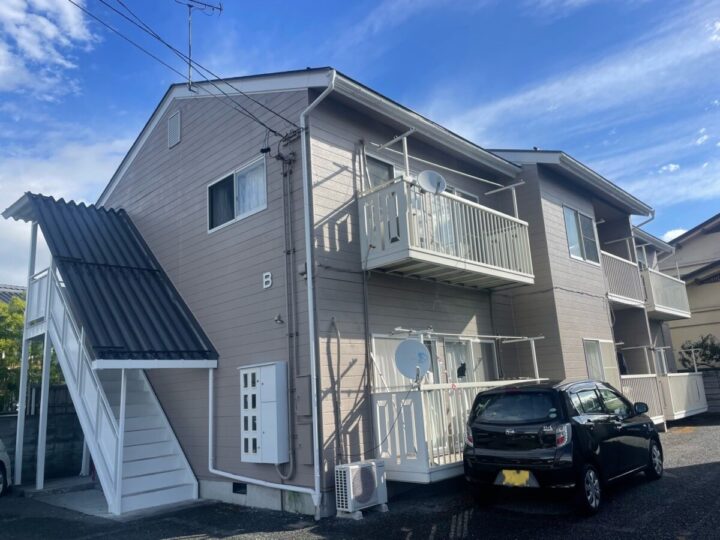 長野市アパート　屋根・外壁塗装工事