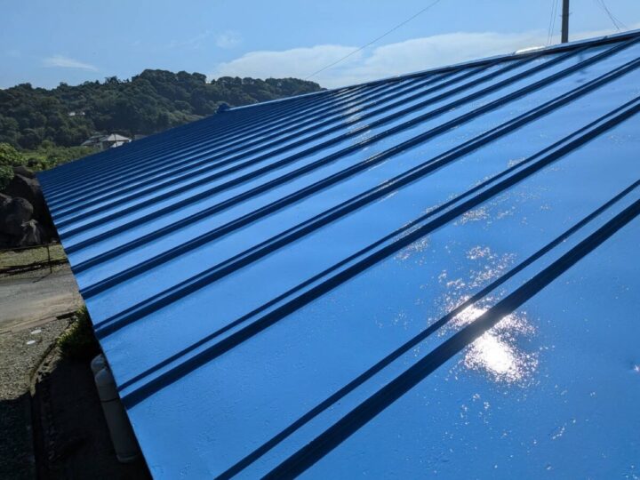 中野市K様　屋根塗装工事