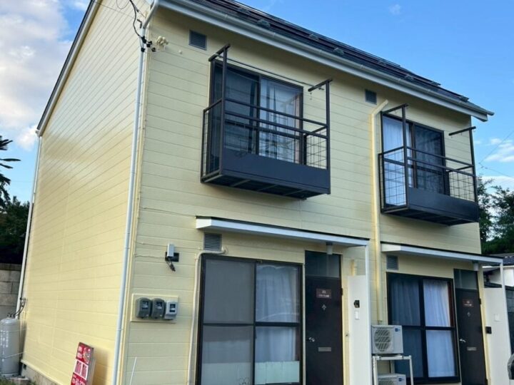 上田市アパート　屋根・外壁塗装工事