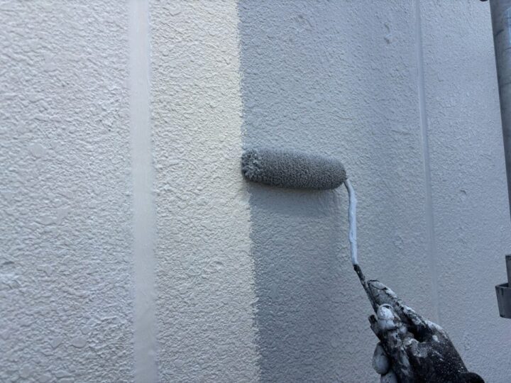 外壁上塗り